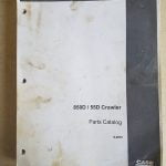 BUR 8-2072 case 850D parts manual